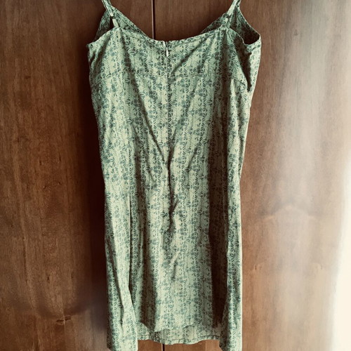 Helmi green cotton dress used, size S