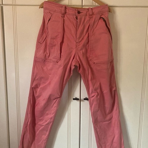 Abercrombie & Fitch denim jeans slim fit dark pink W34 L32 like new