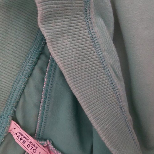 Green girls' tracksuit used, size medium, Old Navy