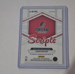 Jabari Walker Scripts autograph card