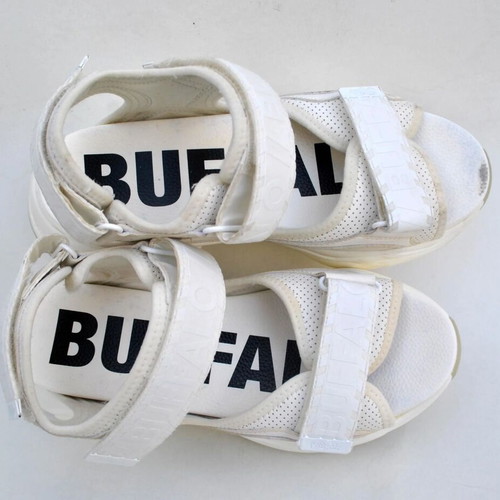 Buffalo platform sandals white chunky Y2K EU 39 like new