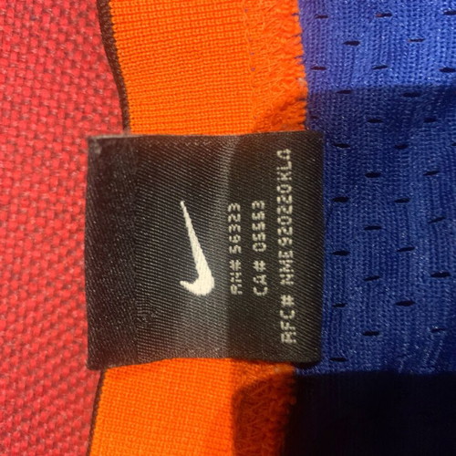 New York Knicks Sprewell jersey used