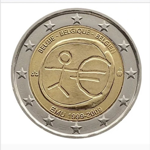 2 Euro Coin Belgium 2009 like new