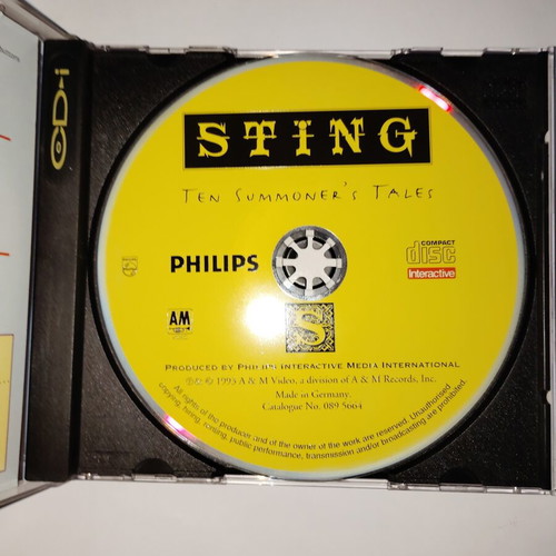Sting Ten Summoner's Tales Philips CD-i used