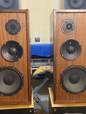Vintage ηχεία 3 δρόμων με Philips drivers μεταχειρισμένα