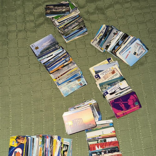 Ote Phone Cards Collection 350 pieces like new from 90s-00s