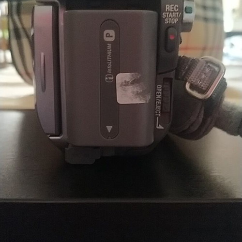 Sony camera used, LCD not working