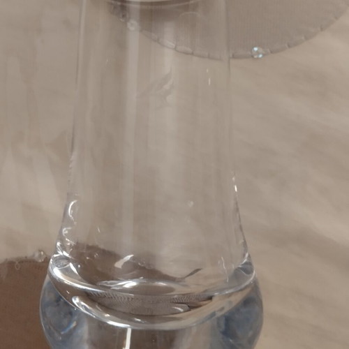 Famous Grouse Tumbler glass like new, heavy crystal whisky
