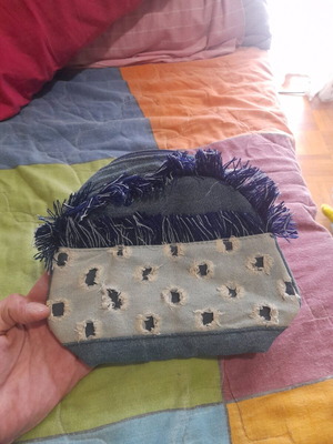 Denim small bag