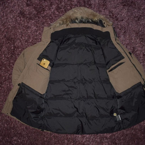 Sasta The Pole men's parka jacket XXL like new, beige and brown