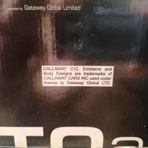 Callaway C12 1/18 scale diecast model like new