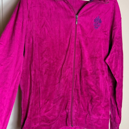 Esmara velvet women's cardigan fuchsia purple medium like new