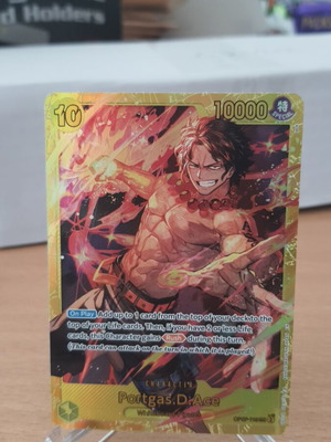 One Piece Prb-02 Portgas D. Ace Op07-119 card like new