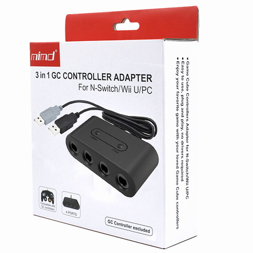 Gamecube Controller Adaptor for Wii U Switch PC new OEM