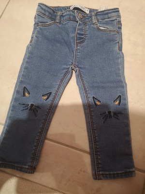 Zara baby τζιν για βρεφάκι 12 έως 18 μηνών μεταχειρισμένο