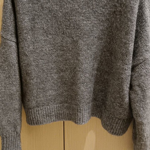 Studio Untold Oversize Cardigan with Pearls like new, gray, size XXXL