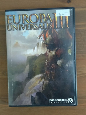 Europa Universalis III PC used, in good condition
