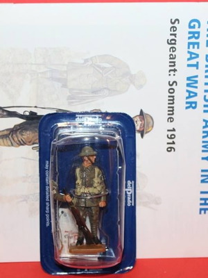 Del Prado Μολυβένια Στρατιωτάκια Infantry Sergeant UK 1916 Καινούργιο
