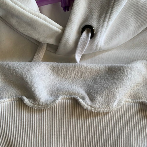 Hoodie like new, white-beige, size S-M