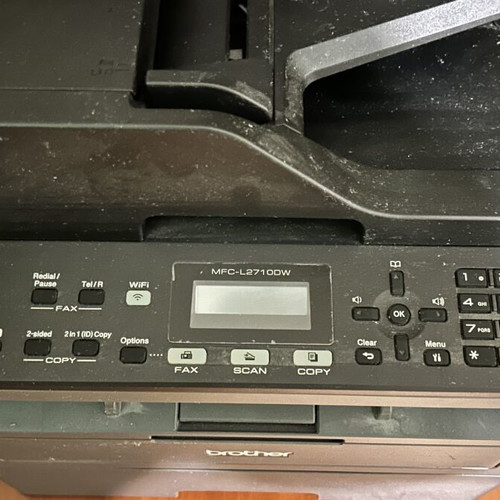 Brother MFC-2710DW laser printer used, duplex, wireless