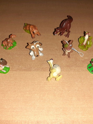 Φιγούρες Ice Age Kinder έκπληξη μεταχειρισμένες, πακέτο