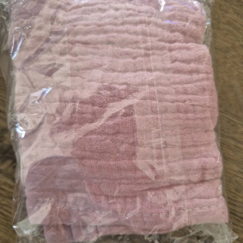 Comfort blanket pink star new