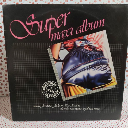 Super Maxi Album vinyl record used, electronic genre