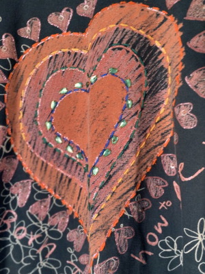 Μπλούζα Desigual XL μεταχειρισμένη, γκρι με σχέδιο