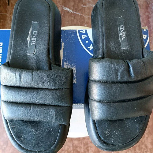 Elmira slippers used, black, size 39