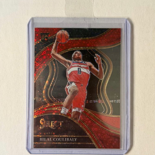 2023-24 Select Bilal Coulibaly #268 Courtside Red Disco Prizm card new