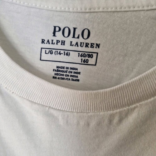Polo Ralph Lauren Long-Sleeve Shirt like new, size 14-16, white