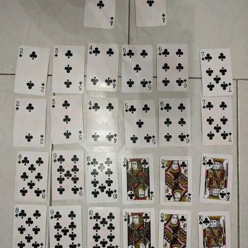 J&B playing cards used, collectible, worn condition