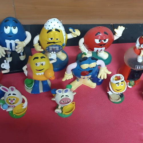 M & M big rare figure collection used