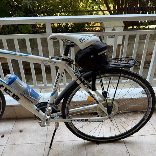 Trekking bicycle, men's, 20 inch wheels, V-brakes