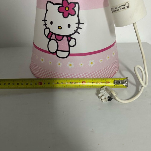 Hello Kitty ceiling light like new for children