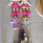 Stuffed dolls like new