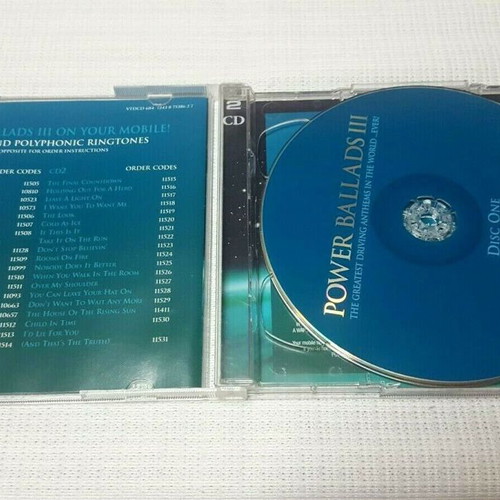 Various (Even Bigger Even Better) Power Ballads 3 2XCD used