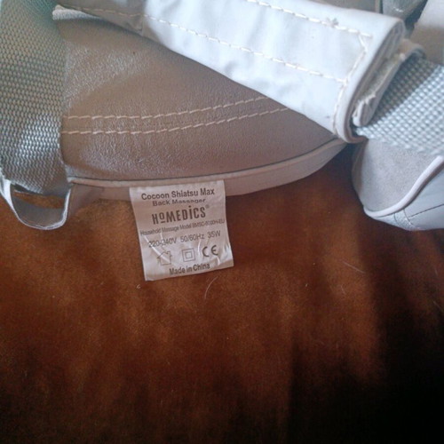 HoMedics Shiatsu Max back massage chair like new with heat