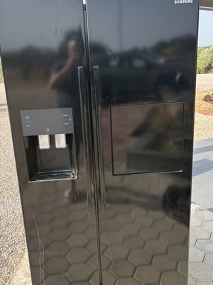 Samsung ψυγείο ντουλάπα με παγομηχανή και διανομέα νερού