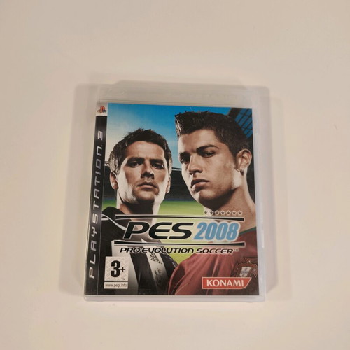 PES 2008 PlayStation 3 game used, sports