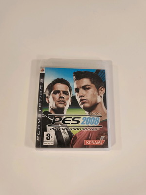 PES 2008 PlayStation 3 game used, sports