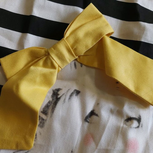 Evita children's dress new, black and yellow, age 12