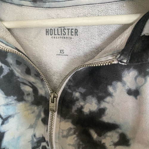 Hollister jacket like new, gray, size XS