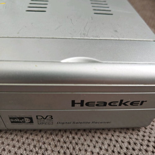 Heacker satellite receiver used