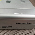 Heacker satellite receiver used