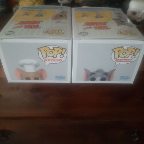 Funko Pop! Tom and Jerry set with Tom 1657 and Jerry 1658