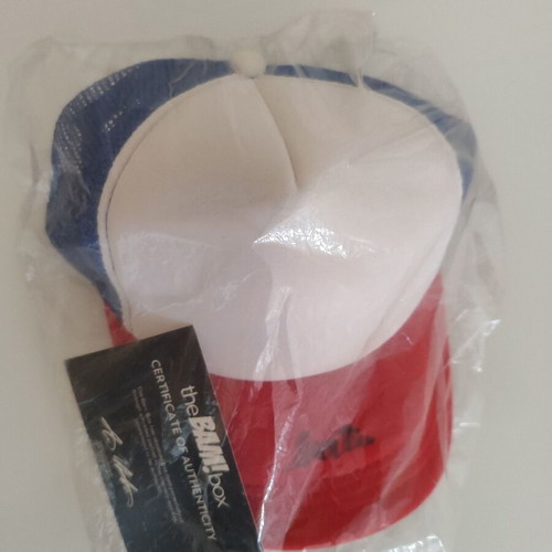 Stranger Things Dustin Gaten Matarazzo Signed Autograph Hat Bam Box Certified