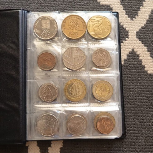 Collectible coins like new, set of 78 from around the world