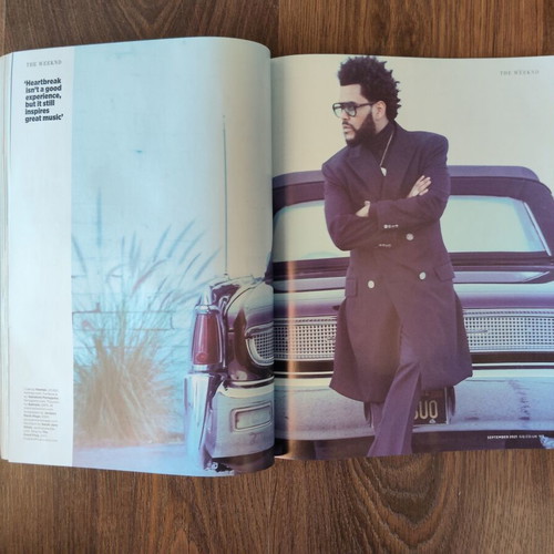 GQ Magazine British Edition September 2021 The Weeknd Cover