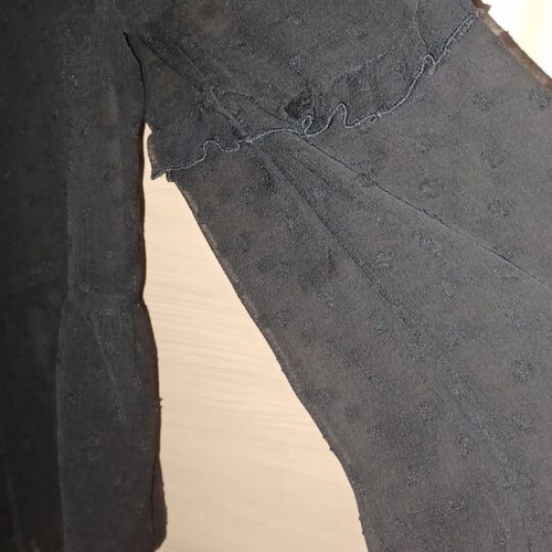 Τουνίκ πουά μαύρο σαν καινούργιο για small-medium